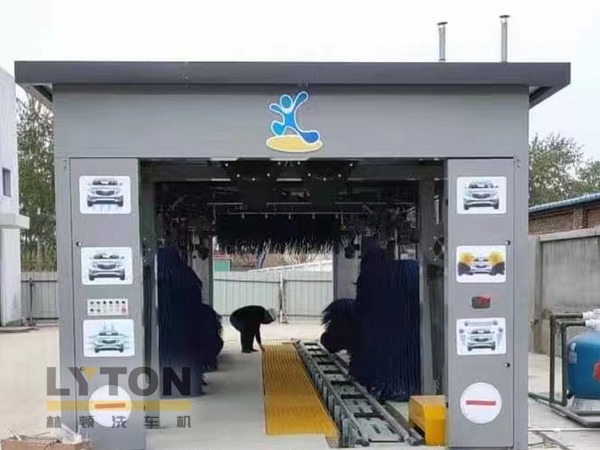 洗車(chē)設(shè)備認(rèn)準(zhǔn)林頓自動(dòng)化！全自動(dòng)洗車(chē)機(jī)洗車(chē)流程！